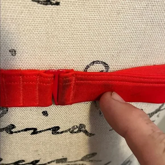Lululemon Waterside Swim Top D Red Built In Cups Travel Beach Boat Vacation NWT - Picture 10 of 14
